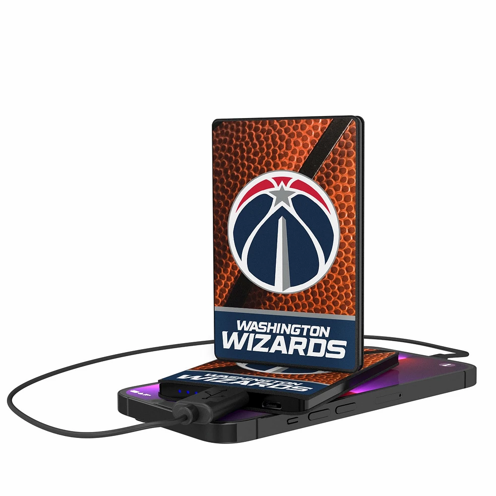 Washington Wizards Basketball Design 2500mAh Credit Card Powerbank