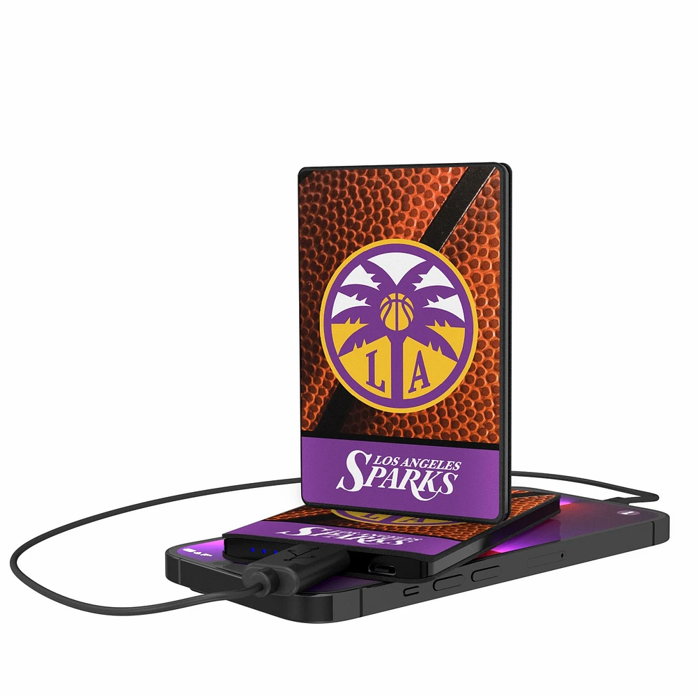 Los Angeles Sparks Basketball Design 2500mAh Credit Card Powerbank
