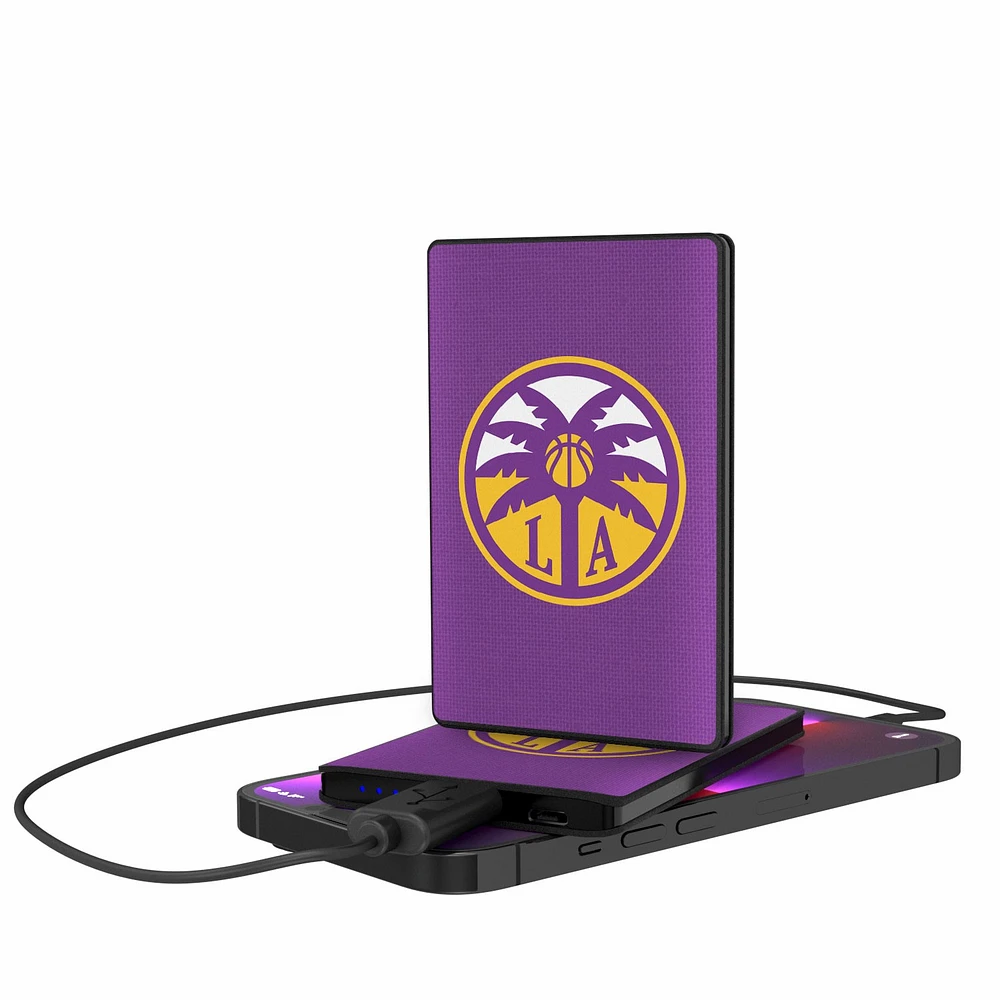Los Angeles Sparks Solid Design 2500mAh Credit Card Powerbank