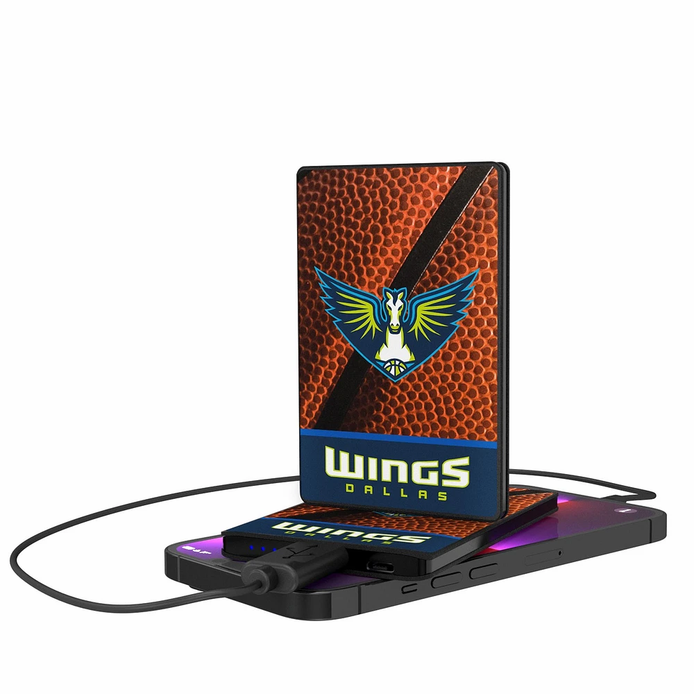 Dallas Wings Basketball Design 2500mAh Credit Card Powerbank