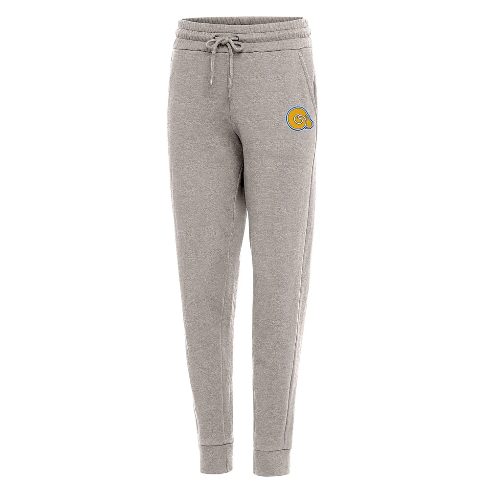 Women's Antigua Oatmeal Albany State Golden Rams Action Jogger Pants