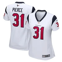 Women's Nike Dameon Pierce White Houston Texans Game Player Jersey