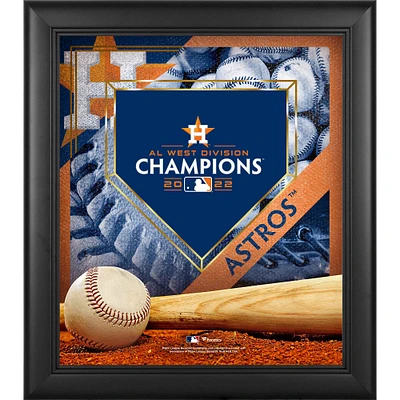 Fanatics Authentic Houston Astros Framed 15'' x 17'' 2022 American League West Division Champions Collage