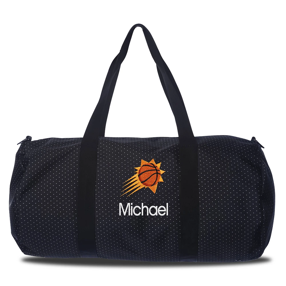 Phoenix Suns Dot Print Personalized Duffel Bag