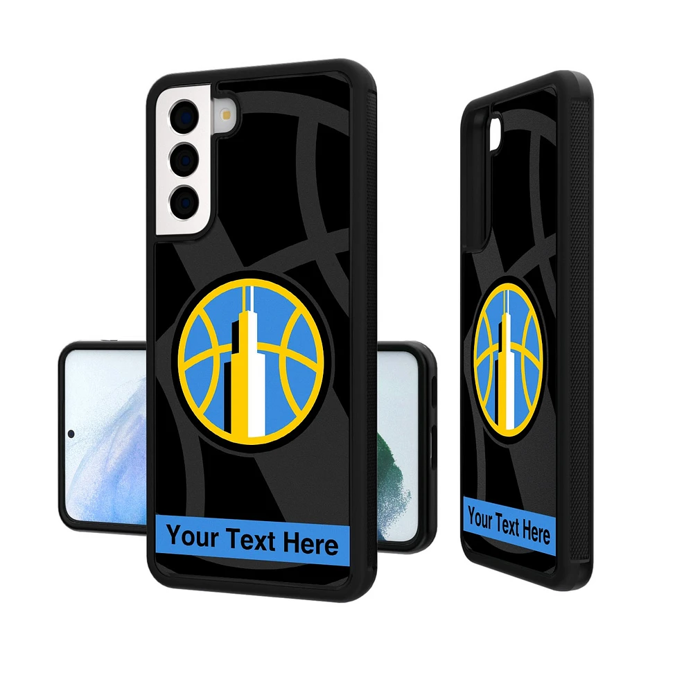 Chicago Sky Personalized Tilt Design Galaxy Bump Case