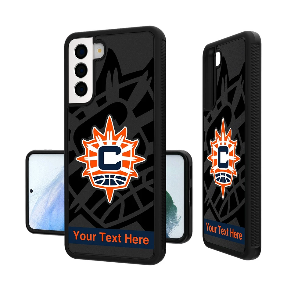 Connecticut Sun Personalized Tilt Design Galaxy Bump Case
