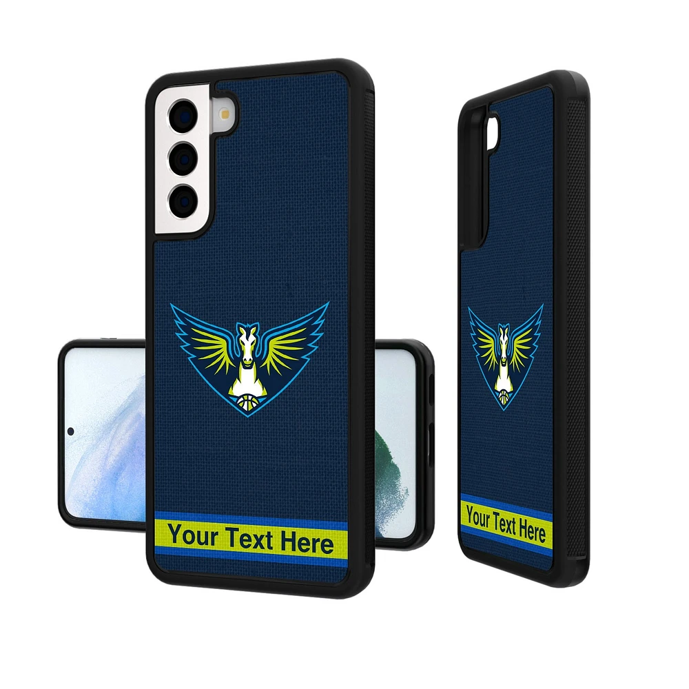 Dallas Wings Personalized Stripe Galaxy Bump Case