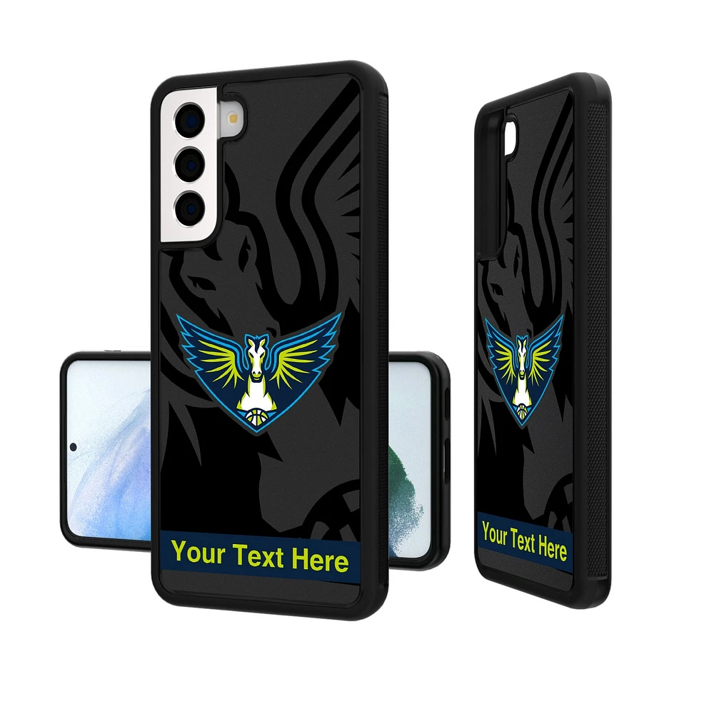 Dallas Wings Personalized Tilt Design Galaxy Bump Case