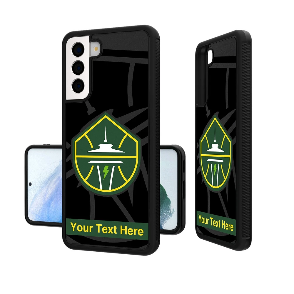 Seattle Storm Personalized Tilt Design Galaxy Bump Case