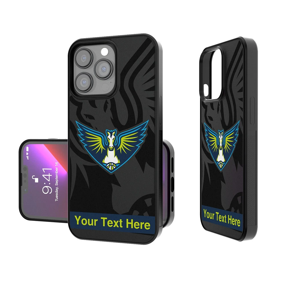 Dallas Wings Personalized Tilt Design iPhone Bump Case