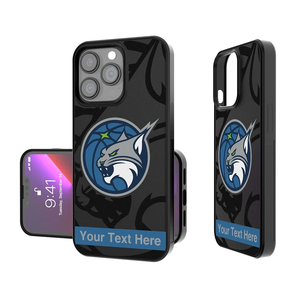 Minnesota Lynx Personalized Tilt Design iPhone Bump Case