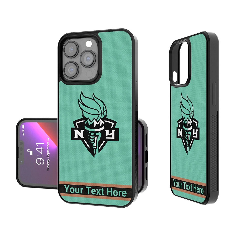 New York Liberty Personalized Stripe Design iPhone Bump Case