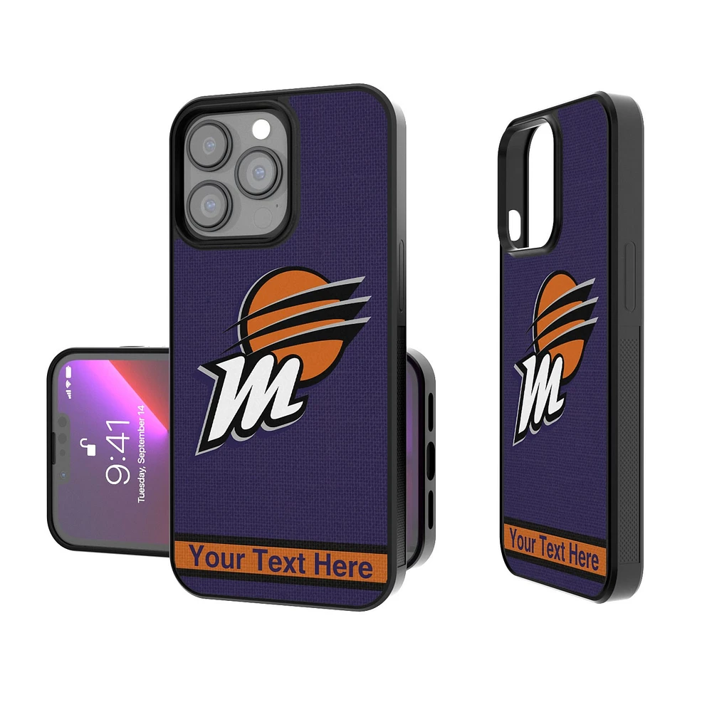 Phoenix Mercury Personalized Stripe Design iPhone Bump Case