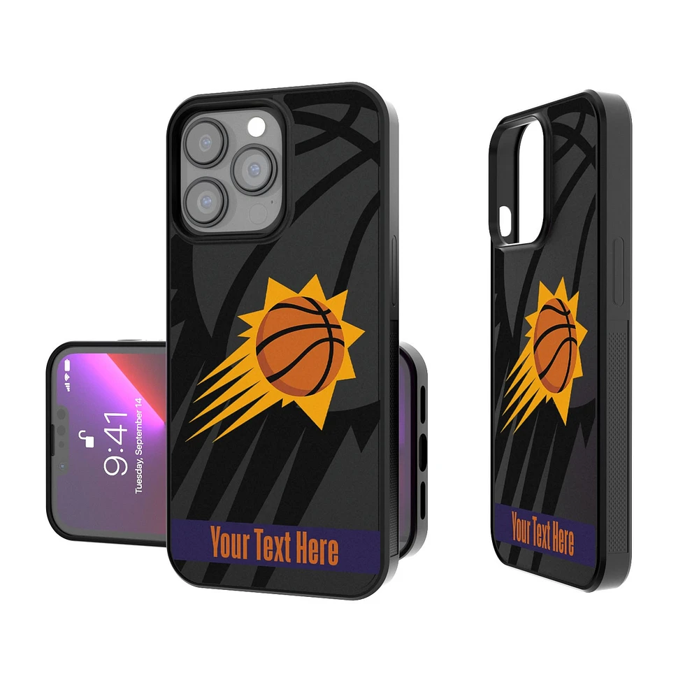 Phoenix Suns Personalized Tilt Design iPhone Bump Case