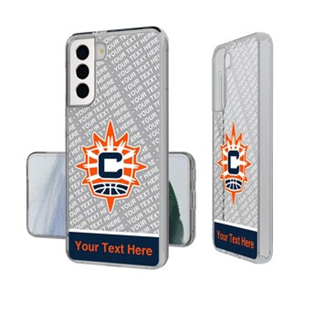 Connecticut Sun Personalized Tilt Design Galaxy Clear Case