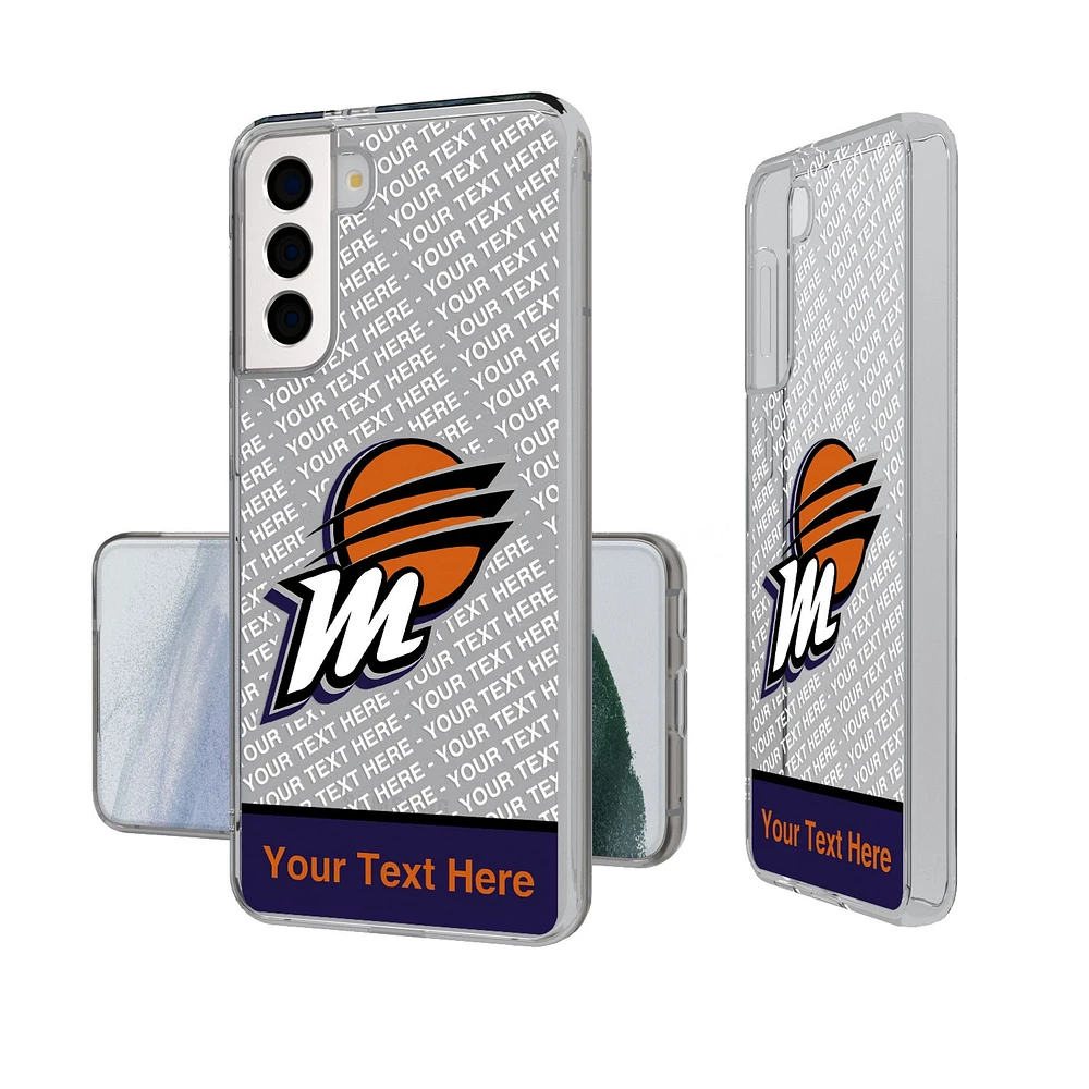 Phoenix Mercury Personalized Tilt Design Galaxy Clear Case