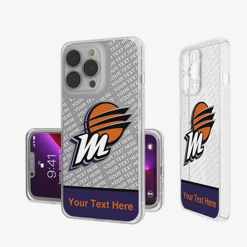 Phoenix Mercury Personalized Tilt Design iPhone Clear Case