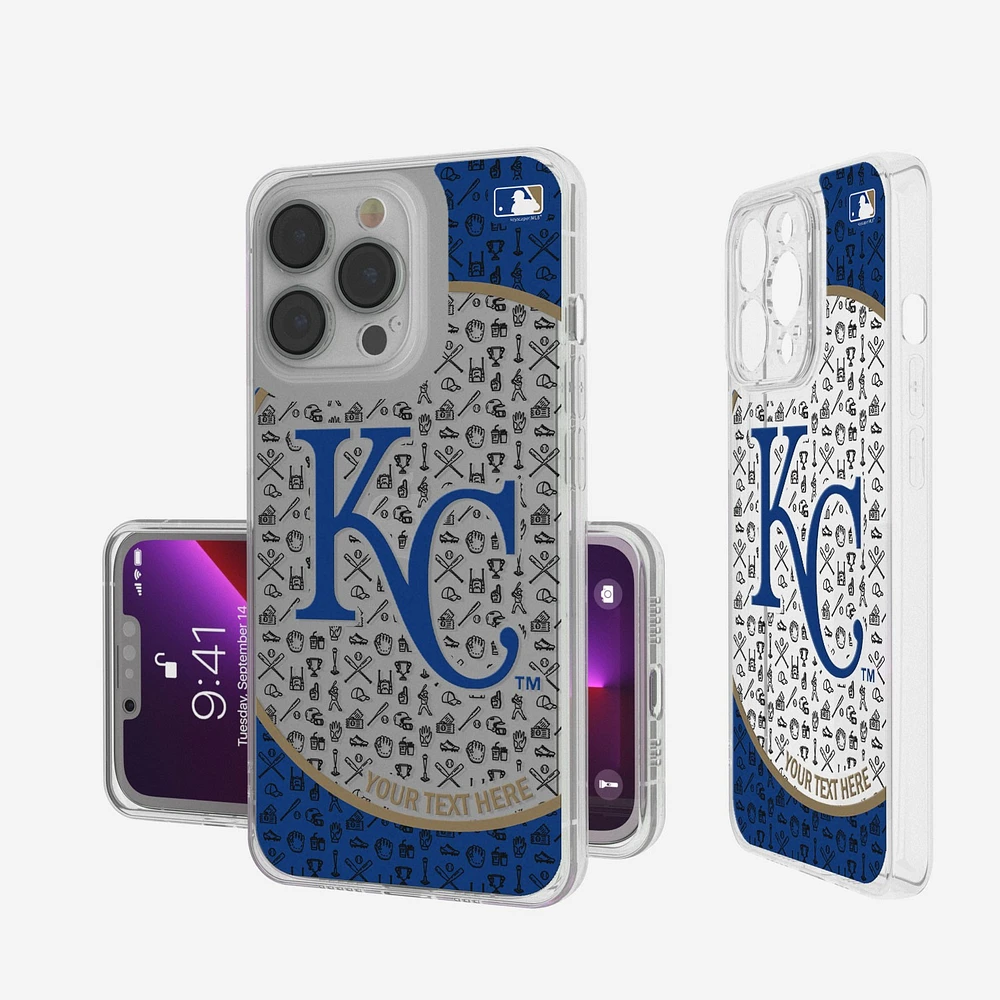 Kansas City Royals Circle Design iPhone Clear Case