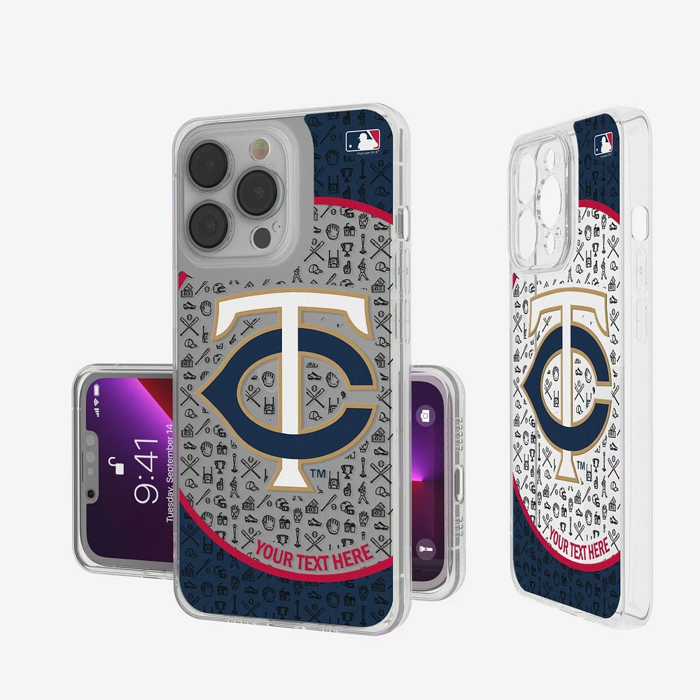 Minnesota Twins Circle Design iPhone Clear Case