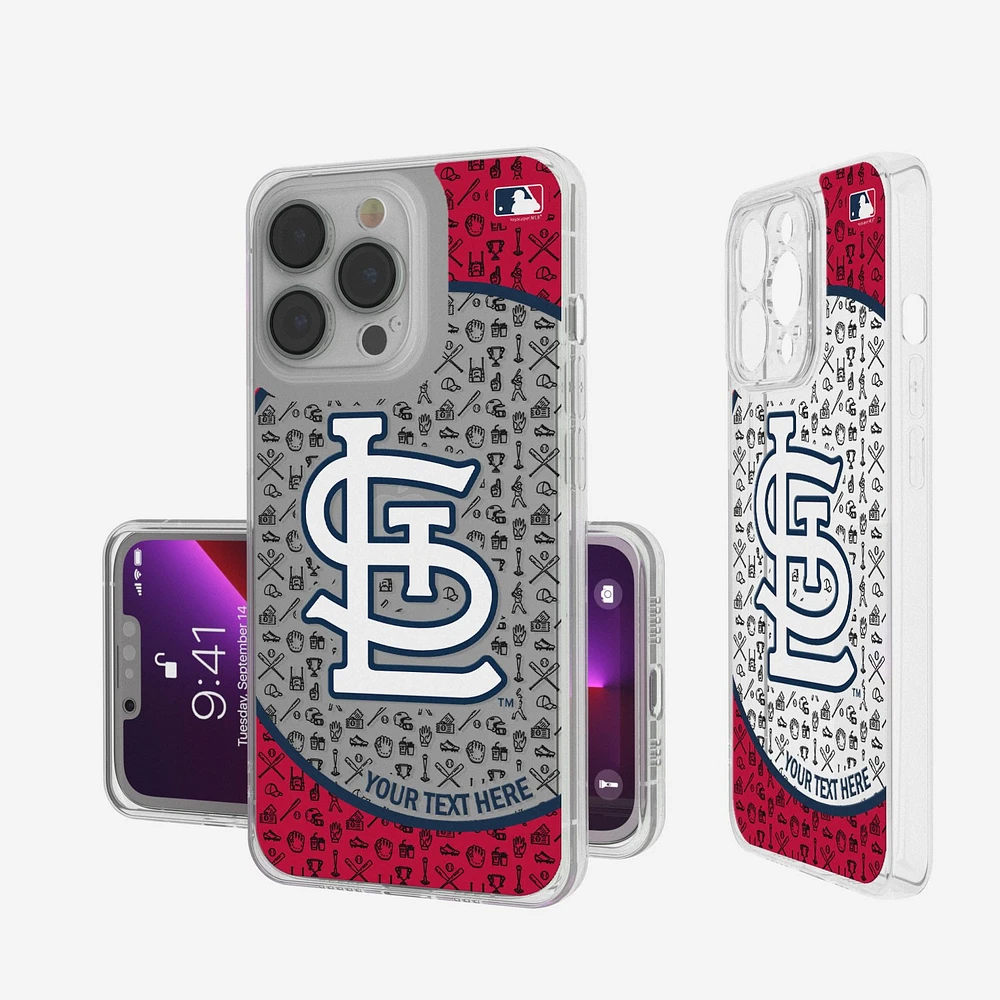 St. Louis Cardinals Circle Design iPhone Clear Case