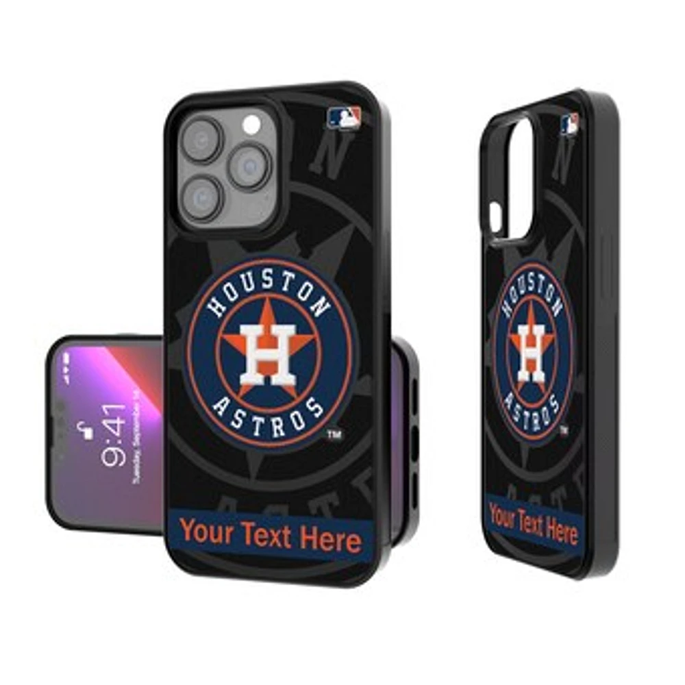 Houston Astros Tilt Design Personalized iPhone Bump Case
