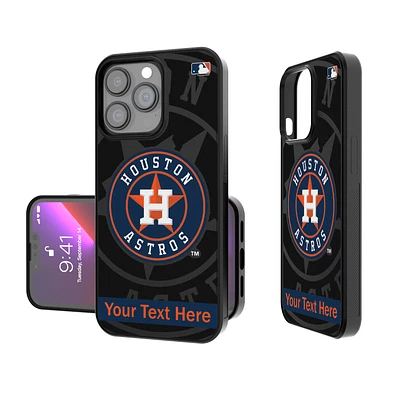Houston Astros Tilt Design Personalized iPhone Bump Case