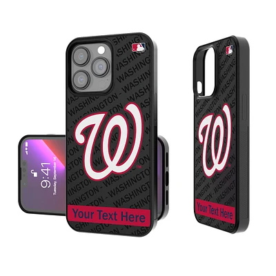 Washington Nationals Tilt Design Personalized iPhone Bump Case