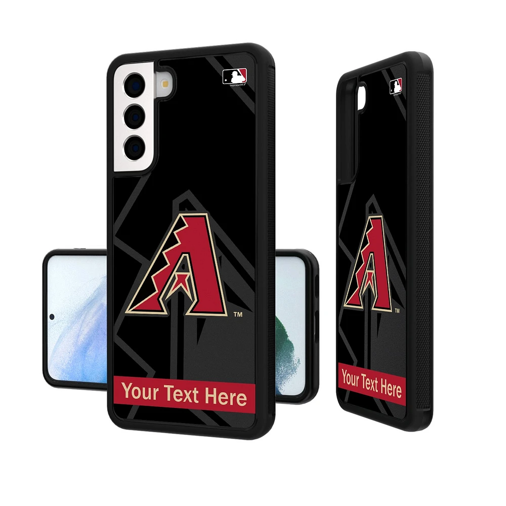 Arizona Diamondbacks Tilt Design Personalized Galaxy Bump Case