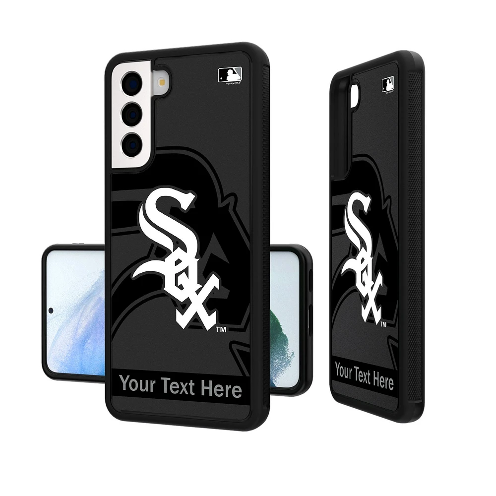 Chicago White Sox Tilt Design Personalized Galaxy Bump Case