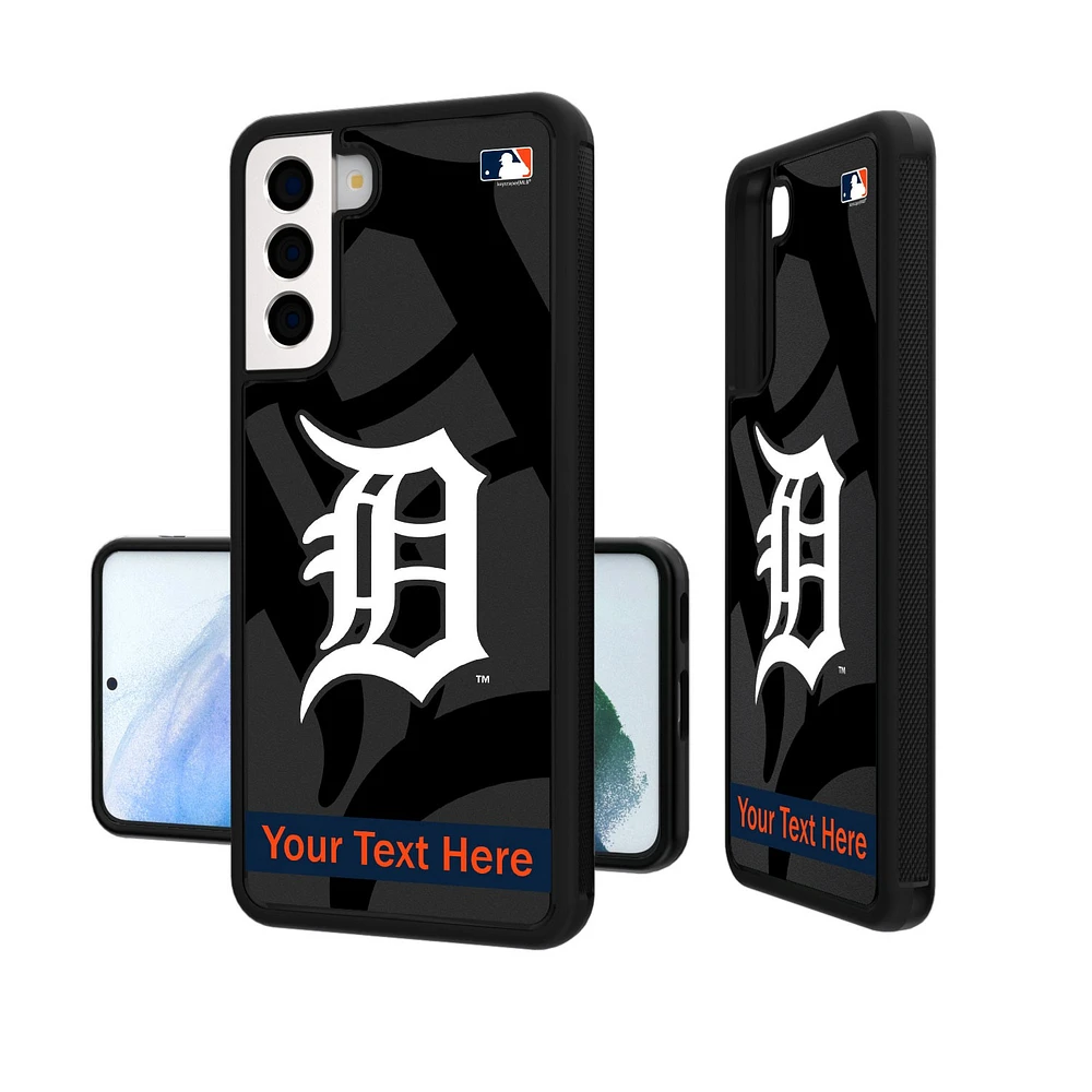Detroit Tigers Tilt Design Personalized Galaxy Bump Case