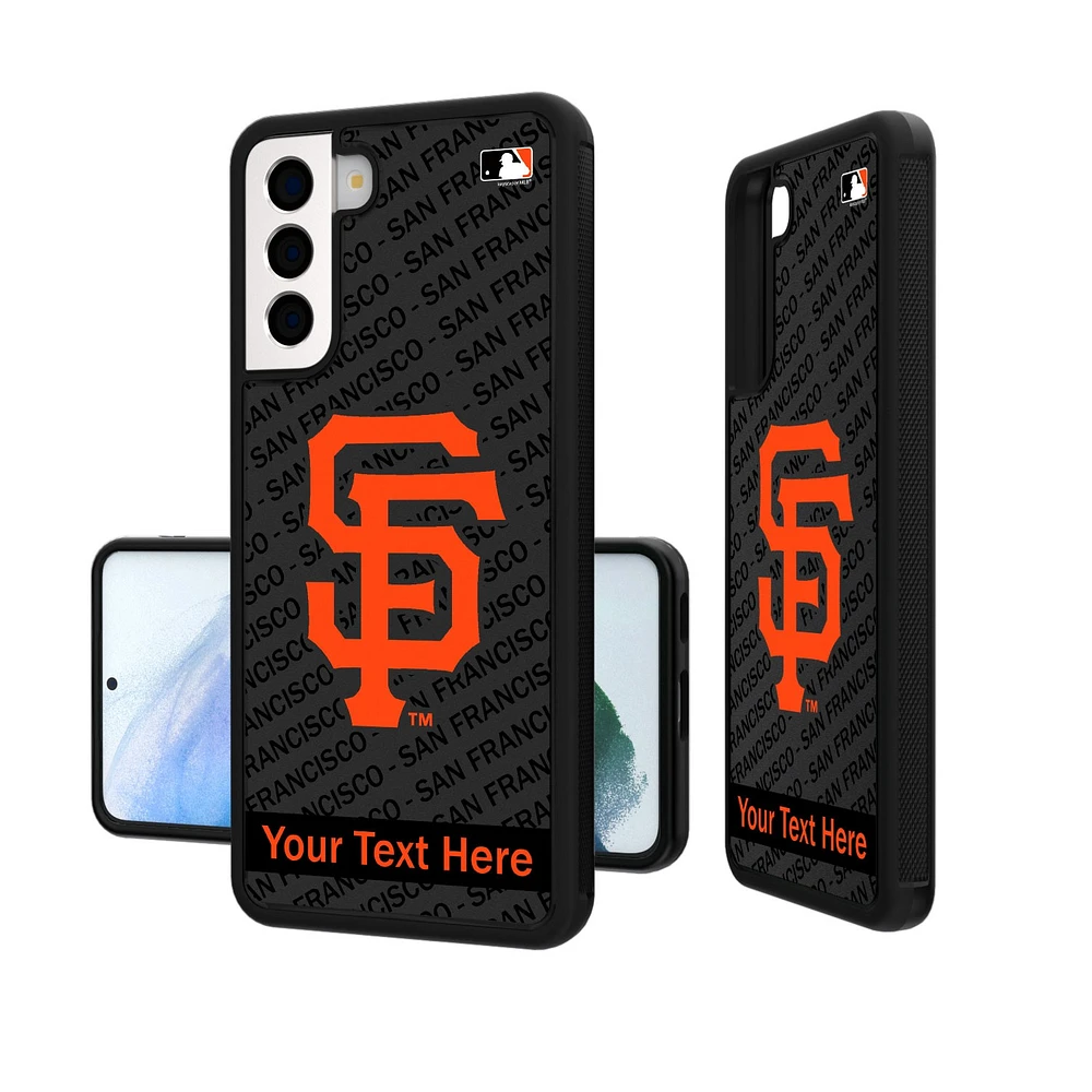 San Francisco Giants Tilt Design Personalized Galaxy Bump Case