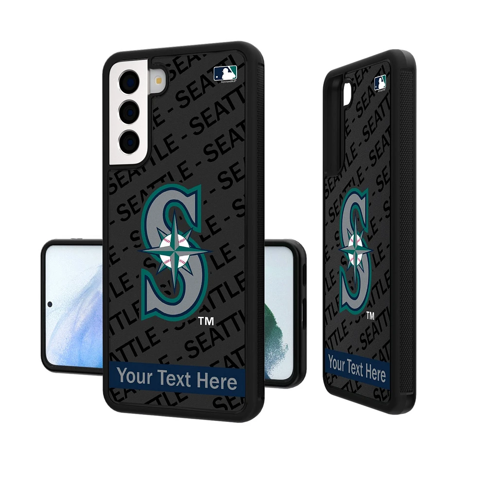 Seattle Mariners Tilt Design Personalized Galaxy Bump Case