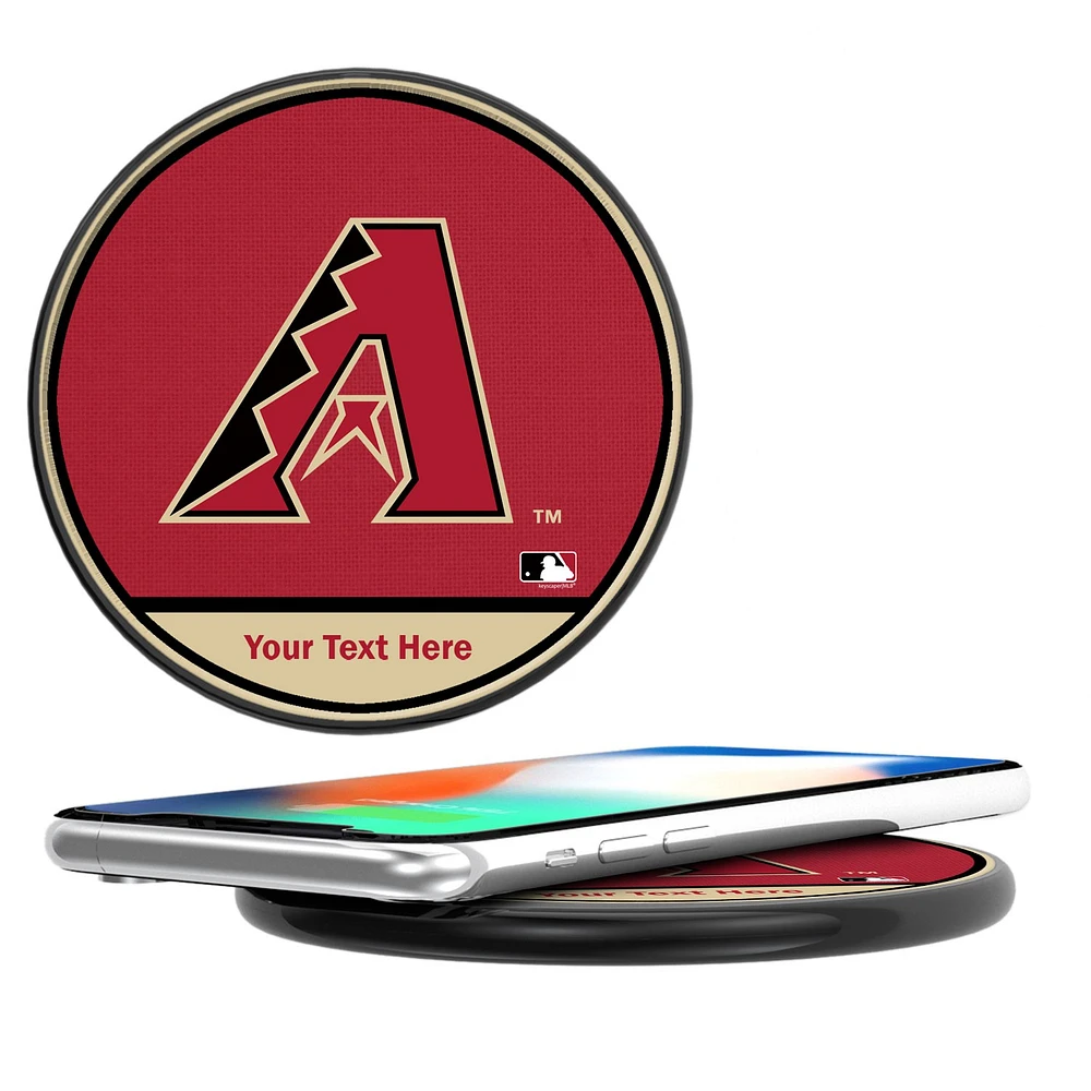 Arizona Diamondbacks Personalized 10-Watt Wireless Phone Charger