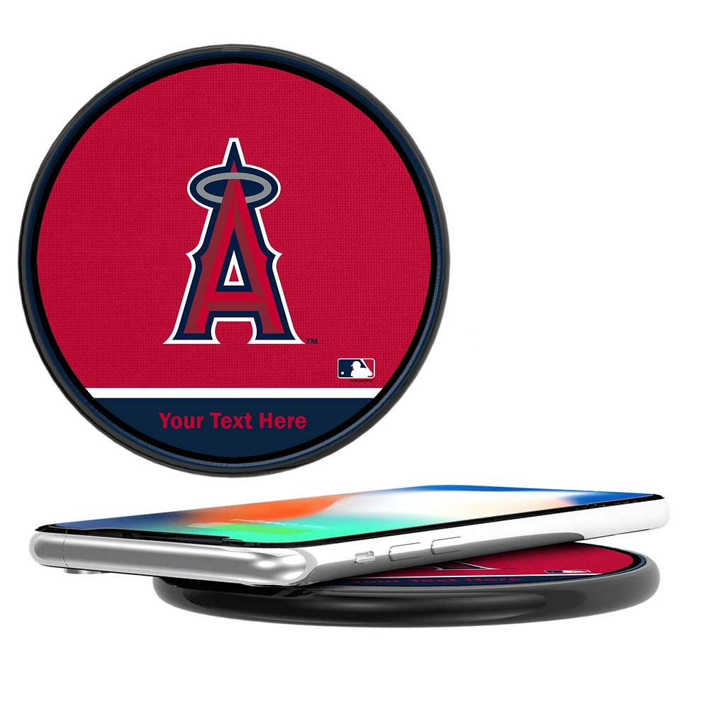 Los Angeles Angels Personalized 10-Watt Wireless Phone Charger