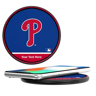 Philadelphia Phillies Personalized 10-Watt Wireless Phone Charger