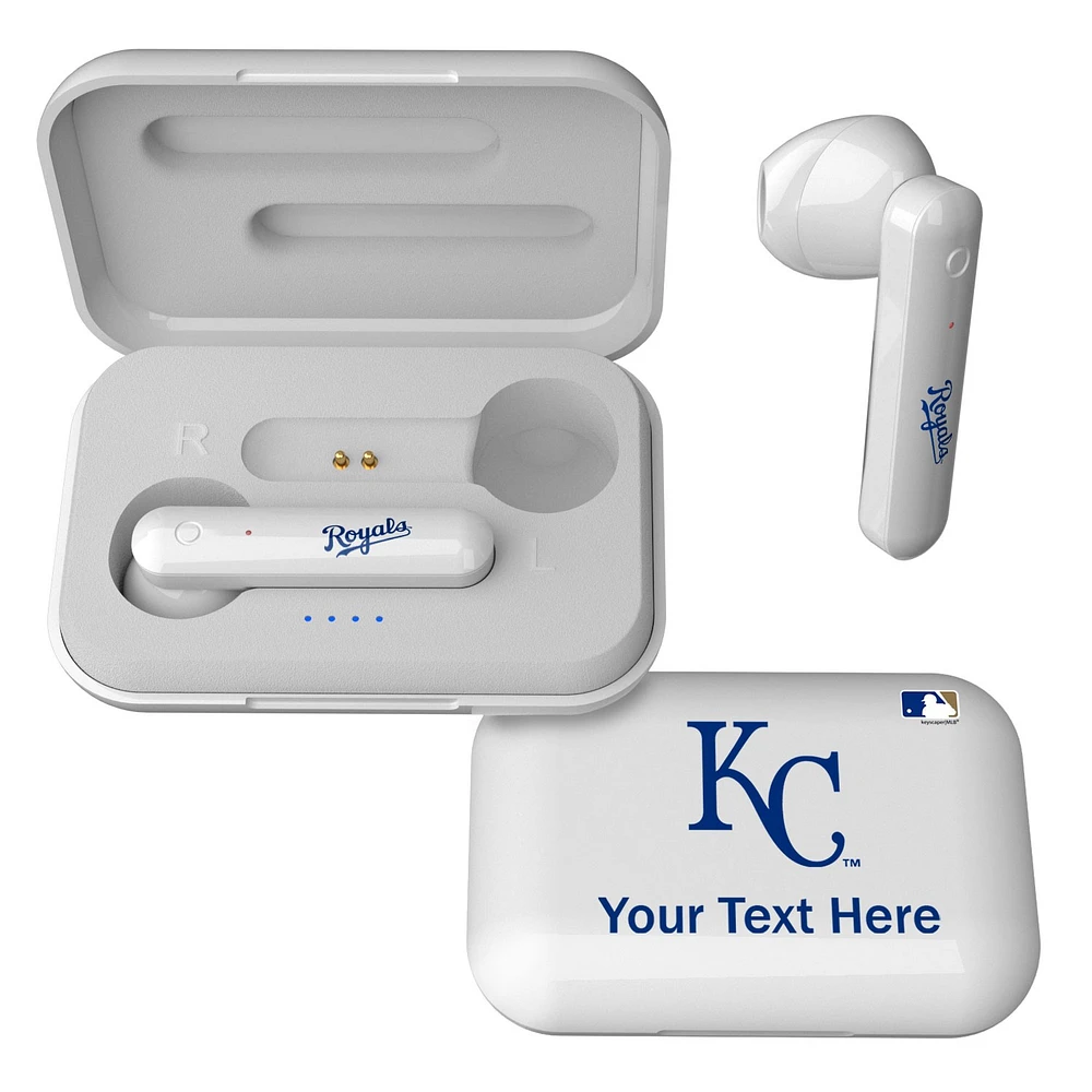 Kansas City Royals Personalized True Wireless Earbuds