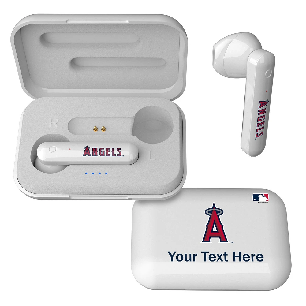 Los Angeles Angels Personalized True Wireless Earbuds