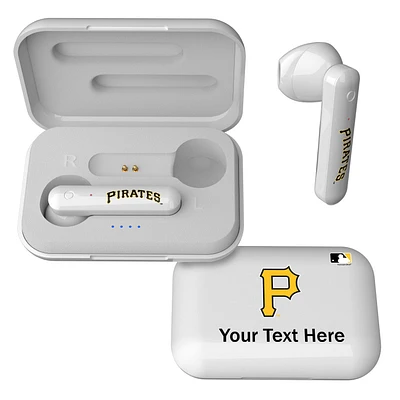 Pittsburgh Pirates Personalized True Wireless Earbuds