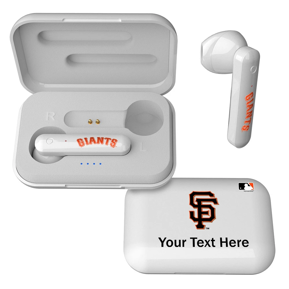 San Francisco Giants Personalized True Wireless Earbuds