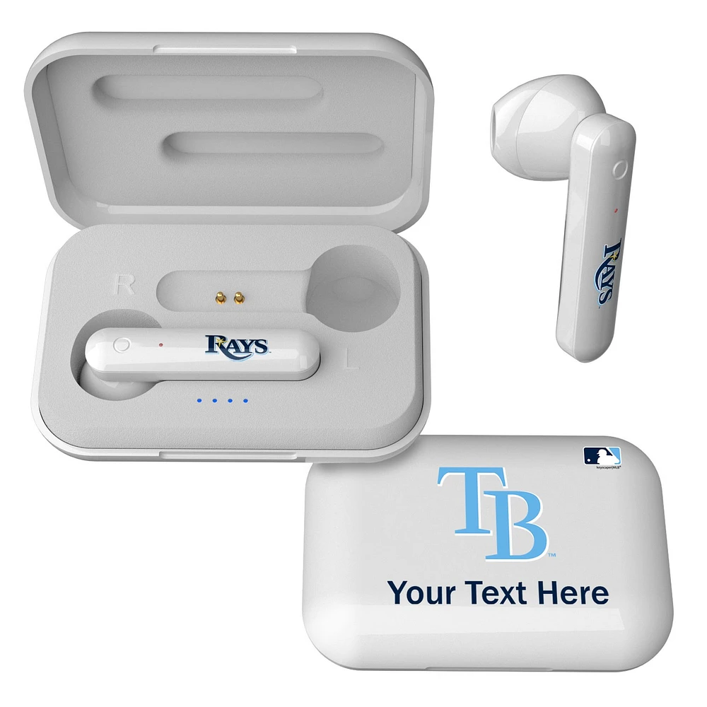 Tampa Bay Rays Personalized True Wireless Earbuds
