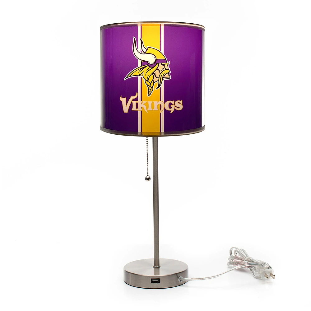 Imperial Minnesota Vikings Chrome Desk Lamp