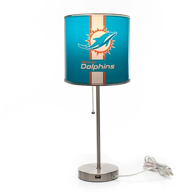 Imperial Miami Dolphins Chrome Desk Lamp