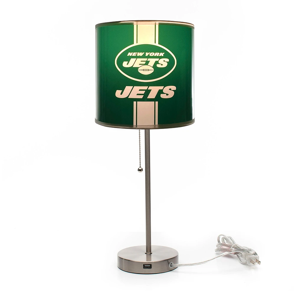 Imperial New York Jets Chrome Desk Lamp