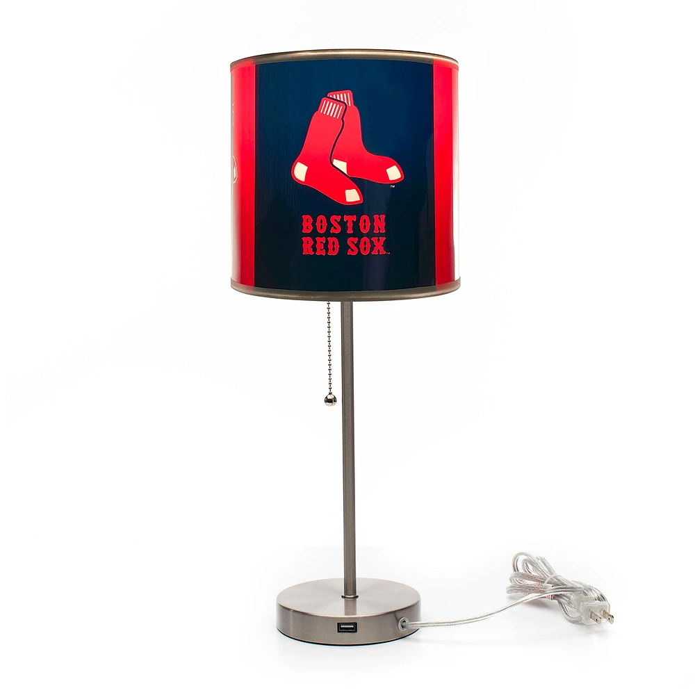 Imperial Boston Red Sox Chrome Desk Lamp