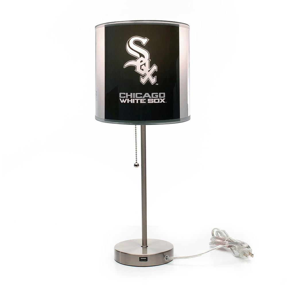 Imperial Chicago White Sox Chrome Desk Lamp