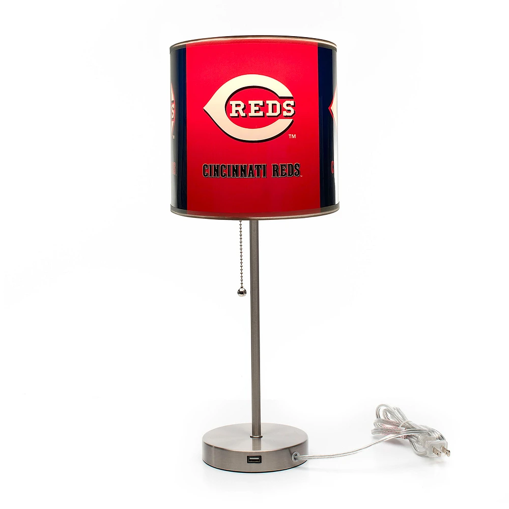 Imperial Cincinnati Reds Chrome Desk Lamp