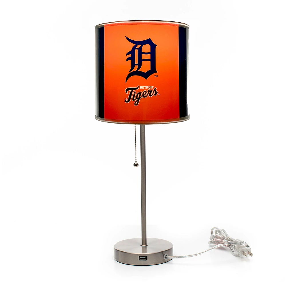 Imperial Detroit Tigers Chrome Desk Lamp