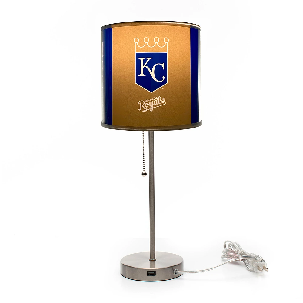 Imperial Kansas City Royals Chrome Desk Lamp