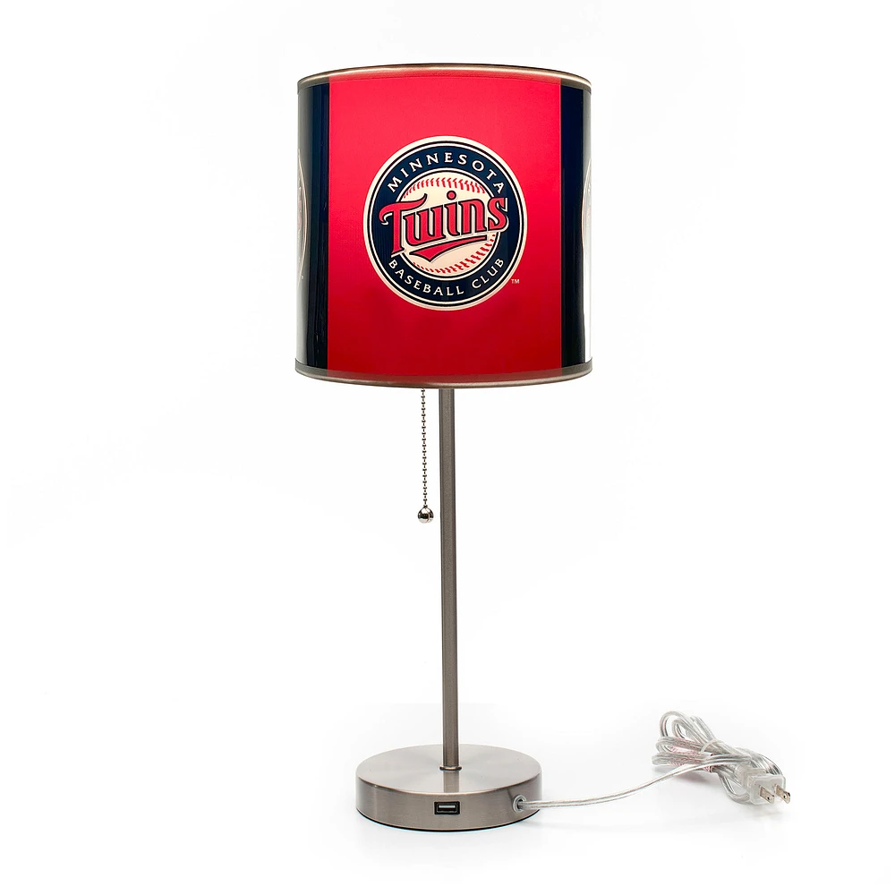 Imperial Minnesota Twins Chrome Desk Lamp