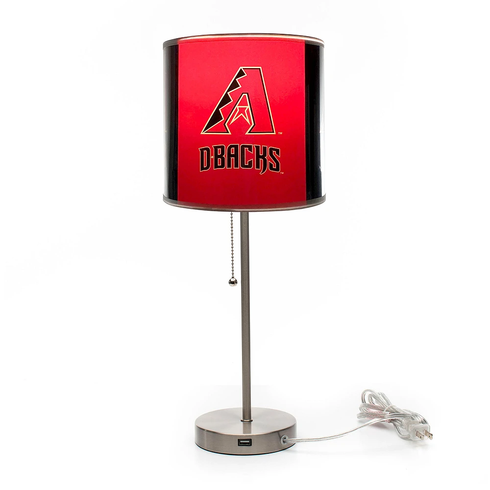 Imperial Arizona Diamondbacks Chrome Desk Lamp